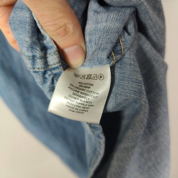 Saturdays New York City Chambray Button Up - Picture 6 of 6